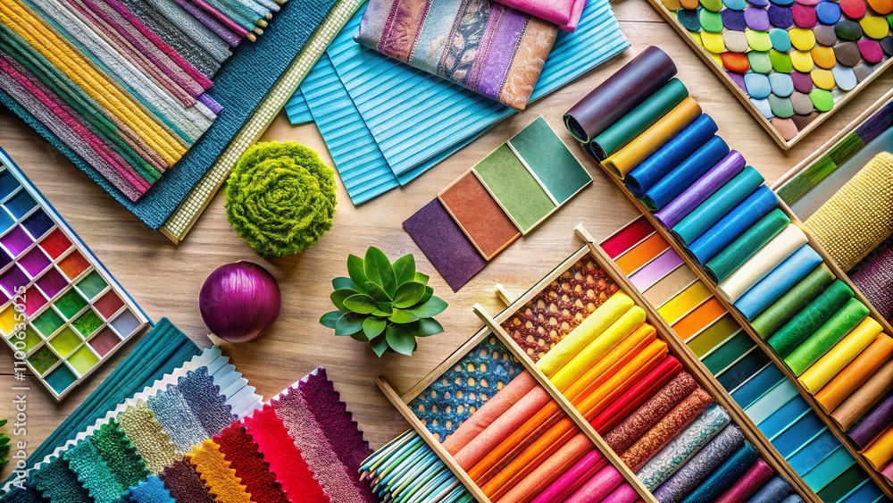 Aufkleber conceptual elements for design templates: modern textures, patterns, and colors for creative project