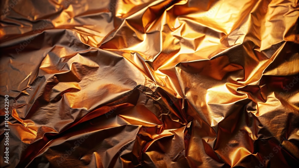 Poster dark golden foil texture template with copper gradient backgrounds for modern design projects and el