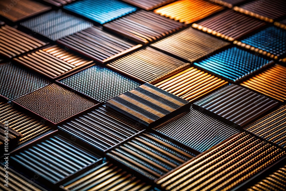 Poster dark grid striped backgrounds with unique linear textures for modern design projects and creative ap
