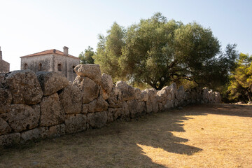 Ruins of Necromanteion of Acheron, Epirus, Greece