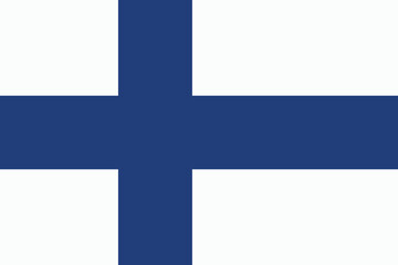 Illustration of finland flag