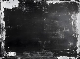 Fototapeta premium Old and Scratched Dark Background with Mysterious Texture