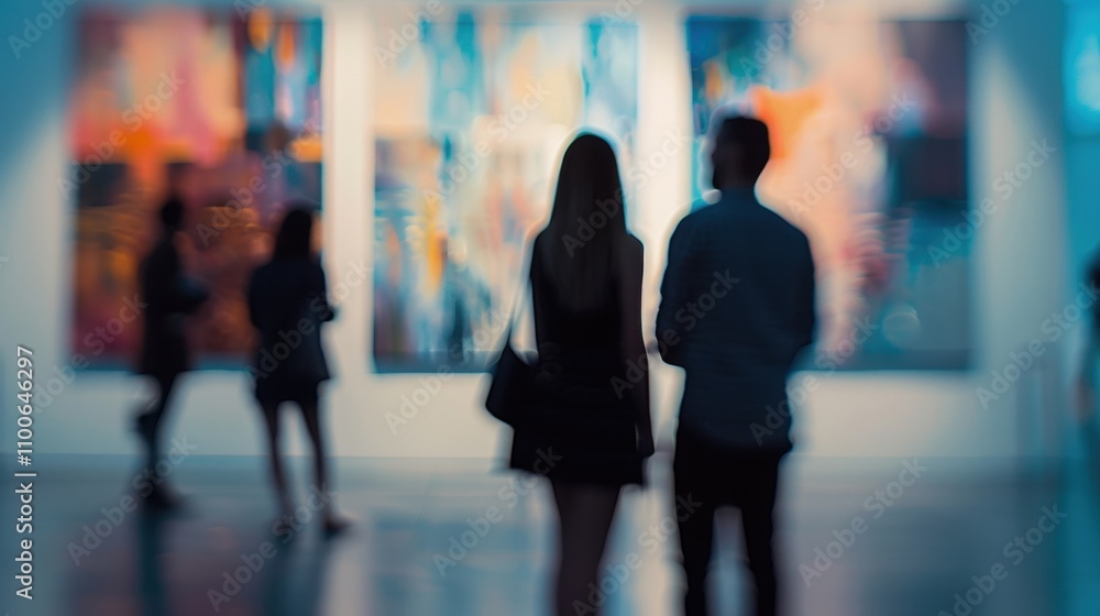 Poster fragments of conversations can be heard in the defocused background adding to the ambiance of the ex