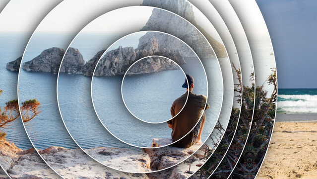 3D Circle Transitions