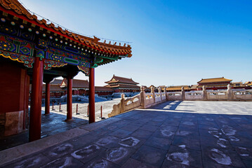 panorama of forbidden city