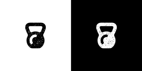 kettlebell logo. Symbol icon  Design Template