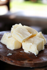 Studio shot of beef tallow