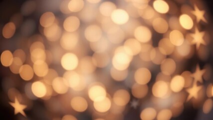 Obraz premium Twinkling star pattern overlaid on abstract blurry star light background, celestial, light