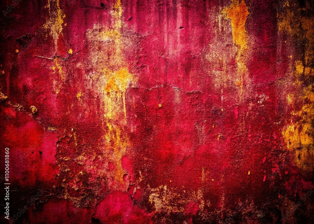 Poster grunge burgundy texture abstract background with distressed effect, gritty and scratched aged materi