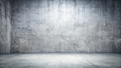 Grunge Concrete Wall Texture Background for Urban Exploration Photography, Ideal for Product Placement in a Minimalist Mockup Setting with a Rough Aesthetic Appeal
