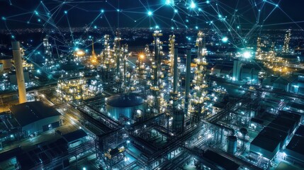 Naklejka premium Carbon-neutral fuel for industrial applications