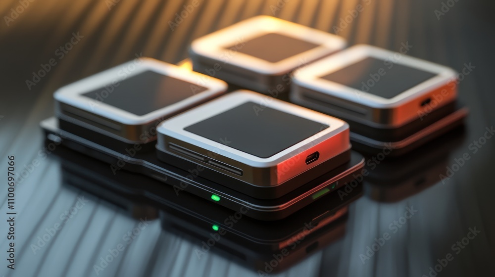 Poster compact battery solutions for portable and lightweight devices