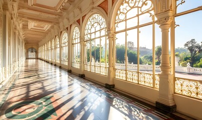 Obraz premium Mysore palace in India,Jaipur Jaipur Rajastha,generation AI
