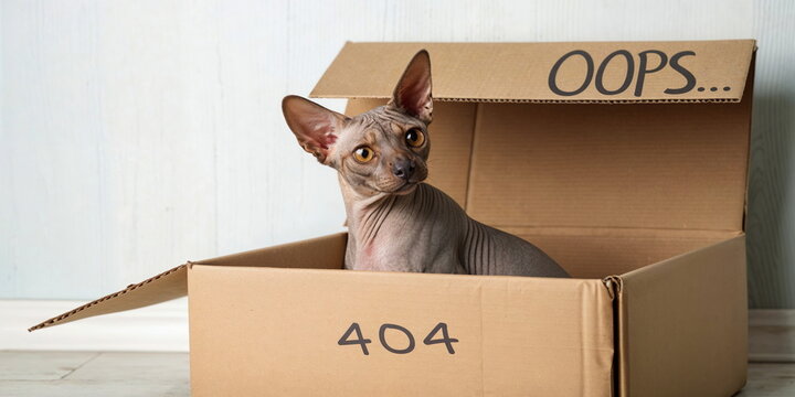 Creative 404 Error Page Design for Websites, Blogs, or Marketing Campaigns