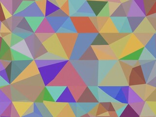 Abstract geometric background with a vibrant and colorful triangle shape pattern, modern, graphic