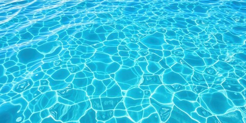 Fototapeta premium A beautiful crystal clear water background with ripples and reflections, clear, rippled