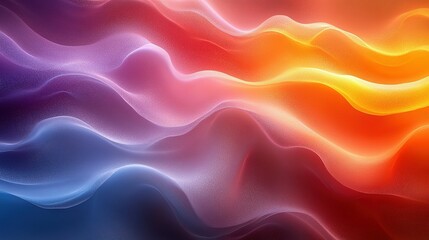 Fototapeta premium Abstract Colorful Waves Flowing Seamlessly
