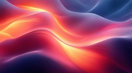 Obraz premium Abstract Colorful Waves Flowing Design