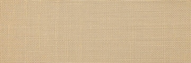 Jute hessian sackcloth canvas woven texture in light beige cream brown color, sackcloth, jute