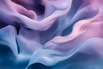 Obraz premium Abstract Purple Blue Wave Background Illustration