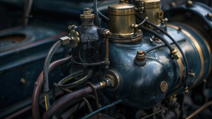 Pneumatic Engine: An engine that uses compressed air for motion, often applied in small tools or vehicles, delivering reliable performance in industrial environments.
