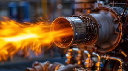 Hypergolic Engine: An engine that uses fuels igniting spontaneously when mixed, commonly used in rocket propulsion for space missions, ensuring reliable performance.
