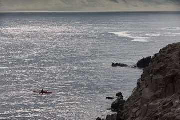 Nothing but the rhythm of the sea, the splash of saltwater, and endless adventure. These sea kayakers embrace the thrill, making every wave a story worth sharing. Arequipa Peru