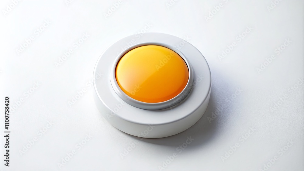 Poster play circular button design on a clean white background for use in digital media, user interfaces, a