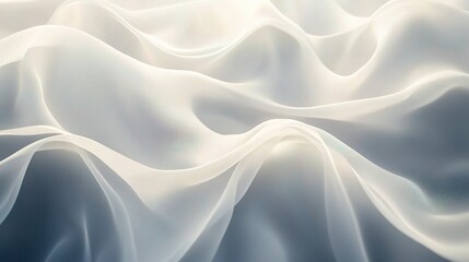 Obraz premium Soft White Fabric Texture for Background and Design Use