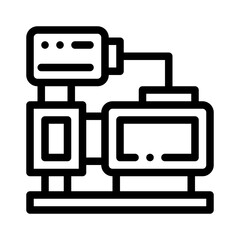 Industrial line icon