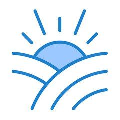 Fototapeta premium Dawn Icon