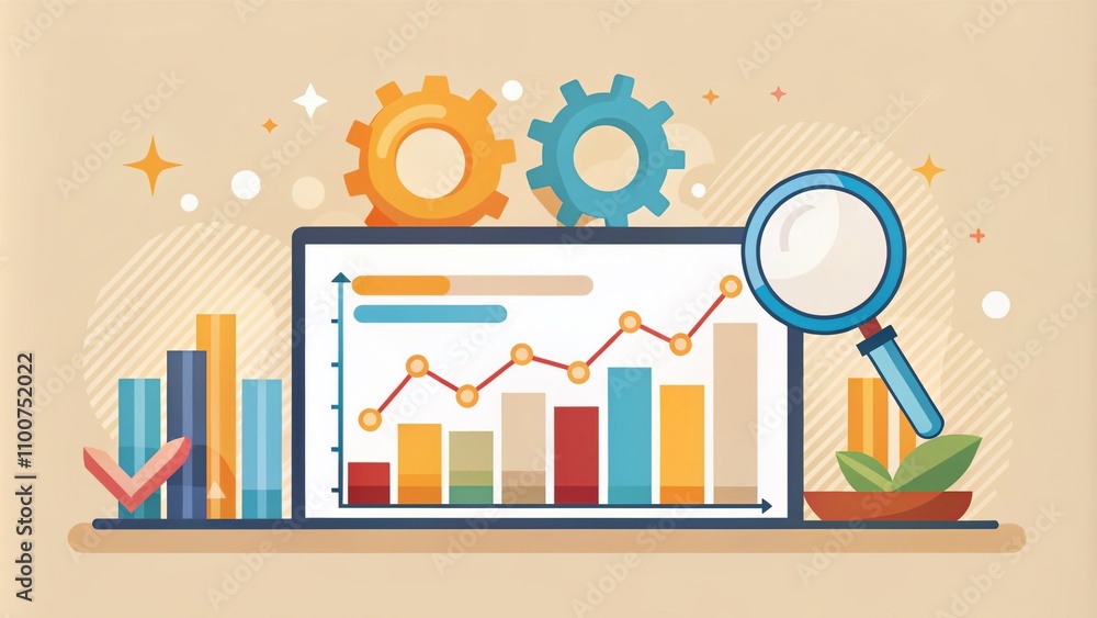 Poster seo analytics and growth: a dynamic landscape of rising charts and search engine optimization elemen