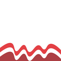 Indonesian Flag Footer