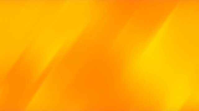 Orange abstract animation background, Yellow gradient motion wallpaper, blurred color waving. For presentation, greeting, dekstop, digital banner, template. 4K Seamless Looping