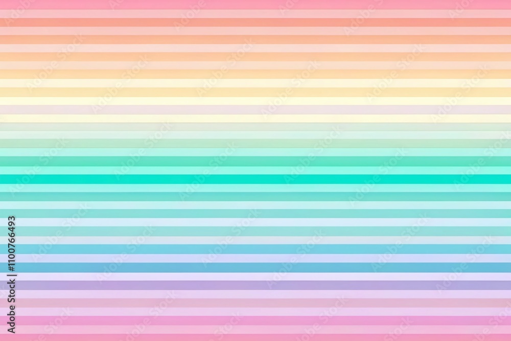Poster soft horizontal stripes pattern background with gentle tones for modern design projects and creative
