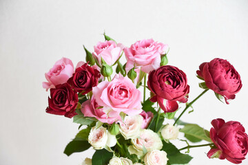 Fototapeta premium スプレー薔薇の花束