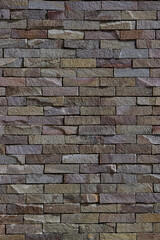 街中の様々な建造物の壁の模様