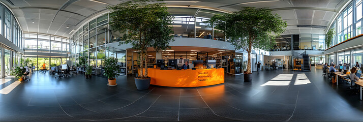Modern Office Interior Panoramic 360? Image