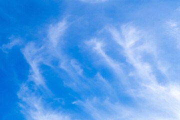 Sky background pattern with partially cloudy
