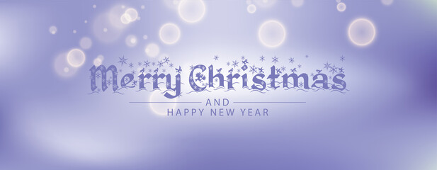 Obraz premium Magical Christmas Glow with Festive Bokeh Lights