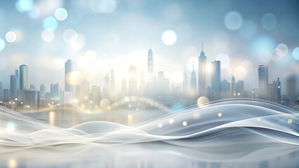 Obraz premium Modern city Elements Abstract Background