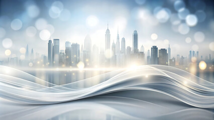 Obraz premium Modern city Elements Abstract Background