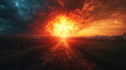 Obraz premium A banner displaying a weather forecast contrasts day and night, emphasizing the duality of climate patterns.