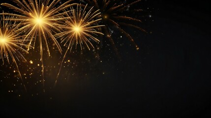 Obraz premium fireworks in the night sky