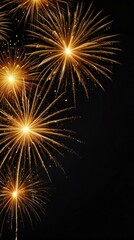 Obraz premium fireworks on the night sky