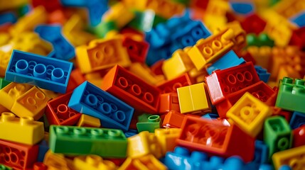 Naklejka premium toy blocks