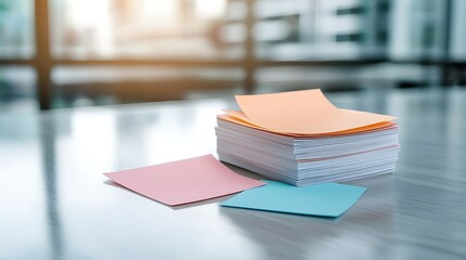 Office supplies workspace stationery collection modern office close-up productivity tips