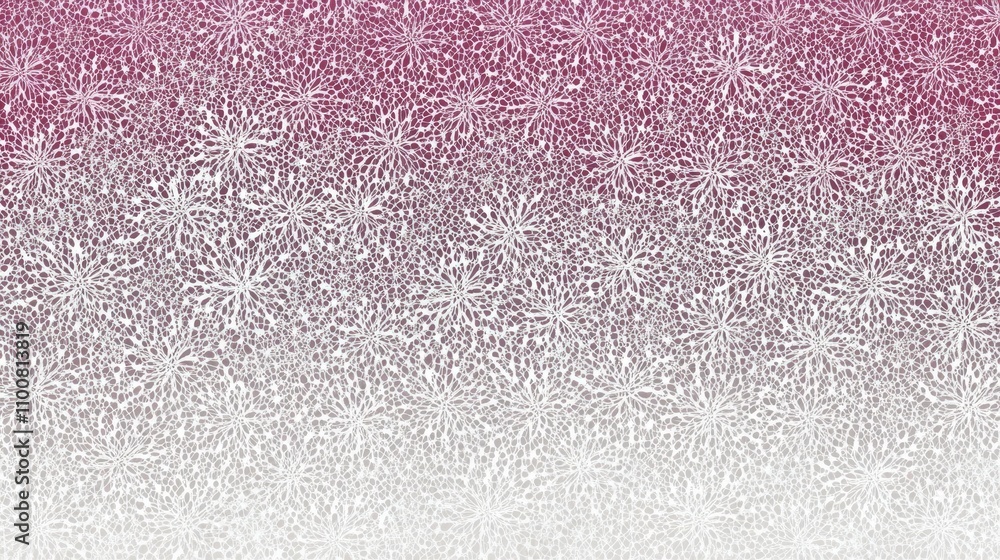 Poster enchanting winter vibes emanate from this background filled with delicate abstract snowflake designs