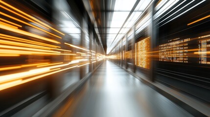 Obraz premium Futuristic trading terminal in chaos a glimpse into the malfunctioning world of stock exchange technology