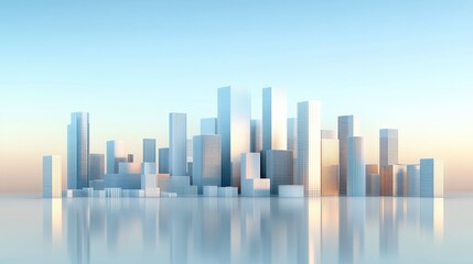 Obraz premium Urban planning and environmental solutions the integration of oil refinery plants with safety measures in modern architecture